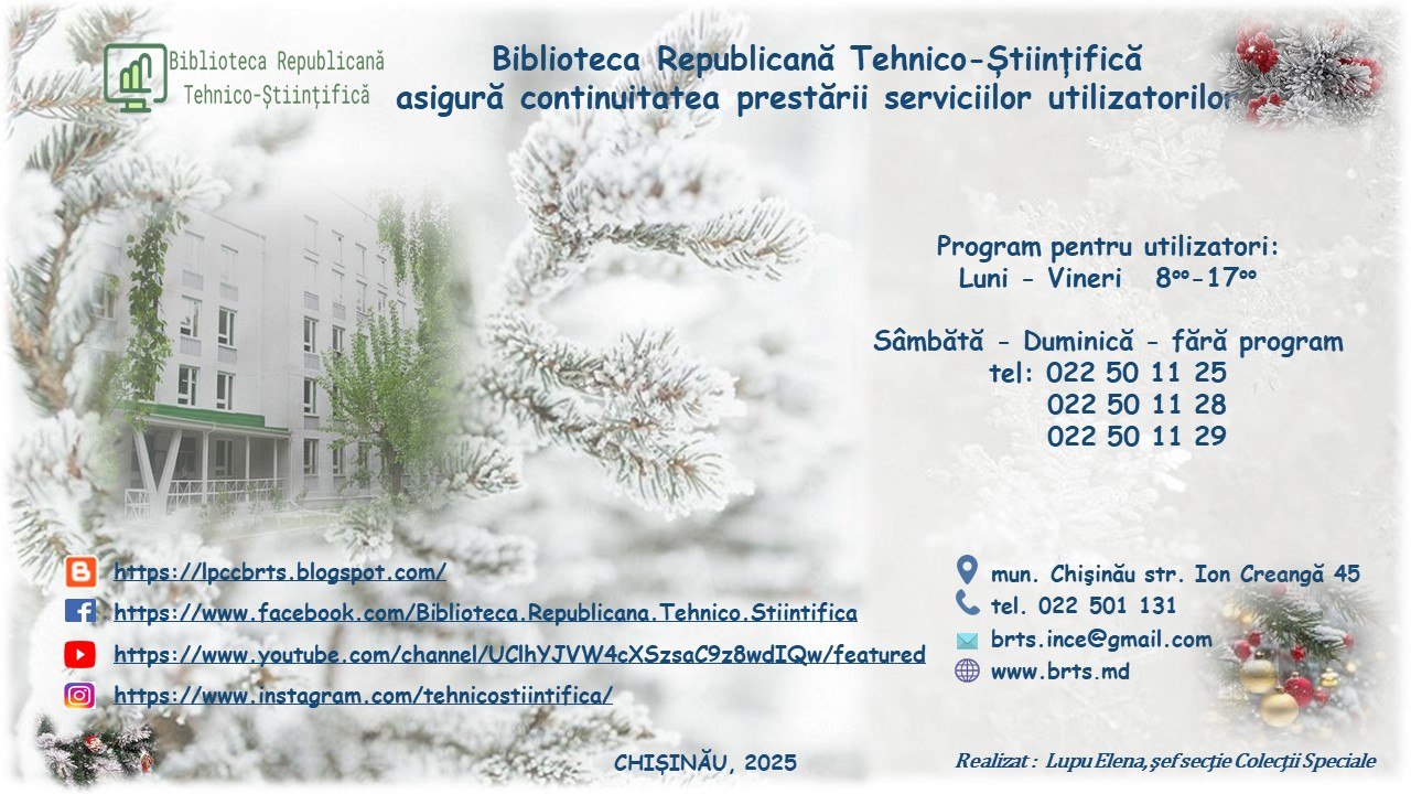 Tematica expozițiilor trimestrului IV – 2025